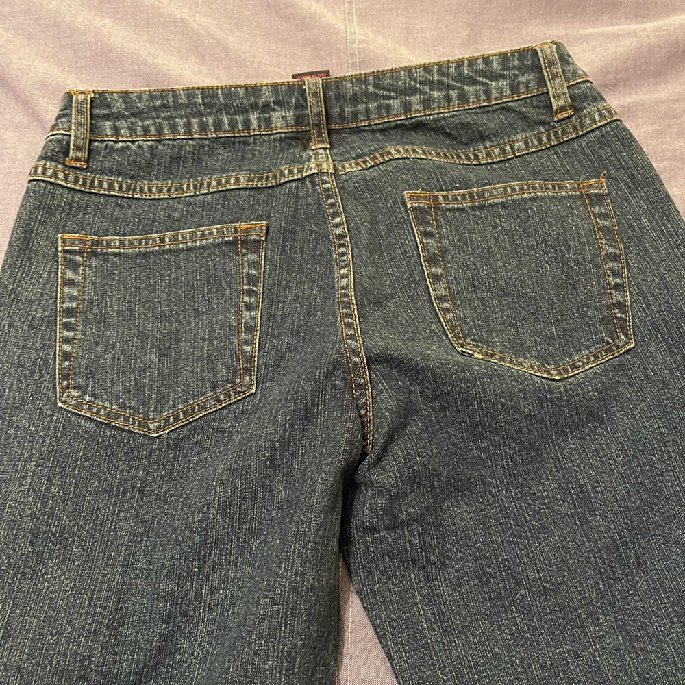 Willi Smith Jeans Women's 6 Embroidered with beads - Picture 5 of 7